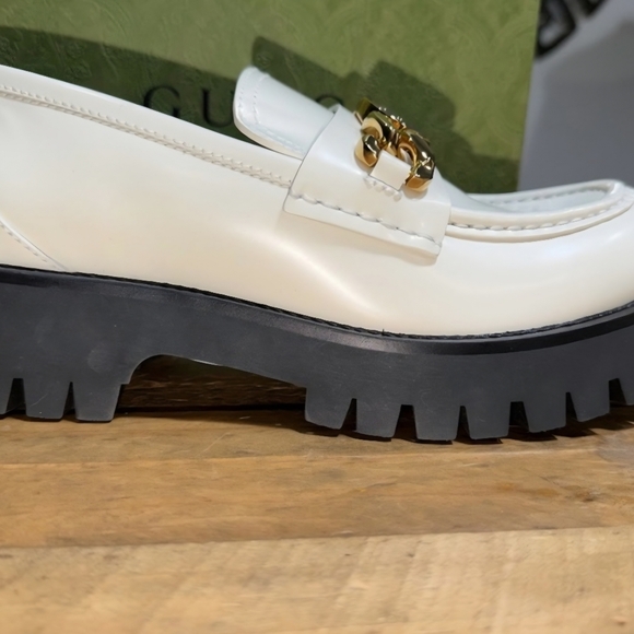 Gucci Jeanne Interlocking G Loafers NIB - Picture 4 of 7